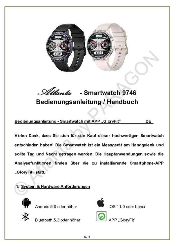 Benutzerhandbuch Atlanta 9746/3