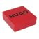 HUGO 50494891-001 Manschettenknöpfe Rund Schwarz E-Color Verpackung