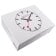 Mondaine A997.MCAL.16SBB.1 Wall and Alarm Clock Silver Tone/White 12.5 cm Packaging
