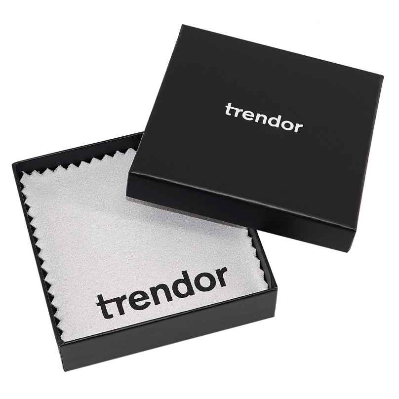 Trendor Kinder-Anhänger Amor Aus 333/8K Gold + Vergoldete Silberkette – Geschenk Für Mädchen, 10 Mm