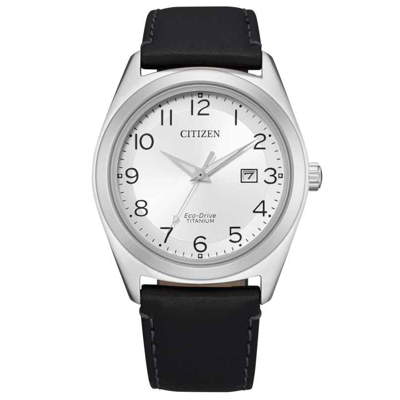 Citizen AW1640-16A Eco-Drive Men's Watch Titanium Silver Tone / Black 4974374296856