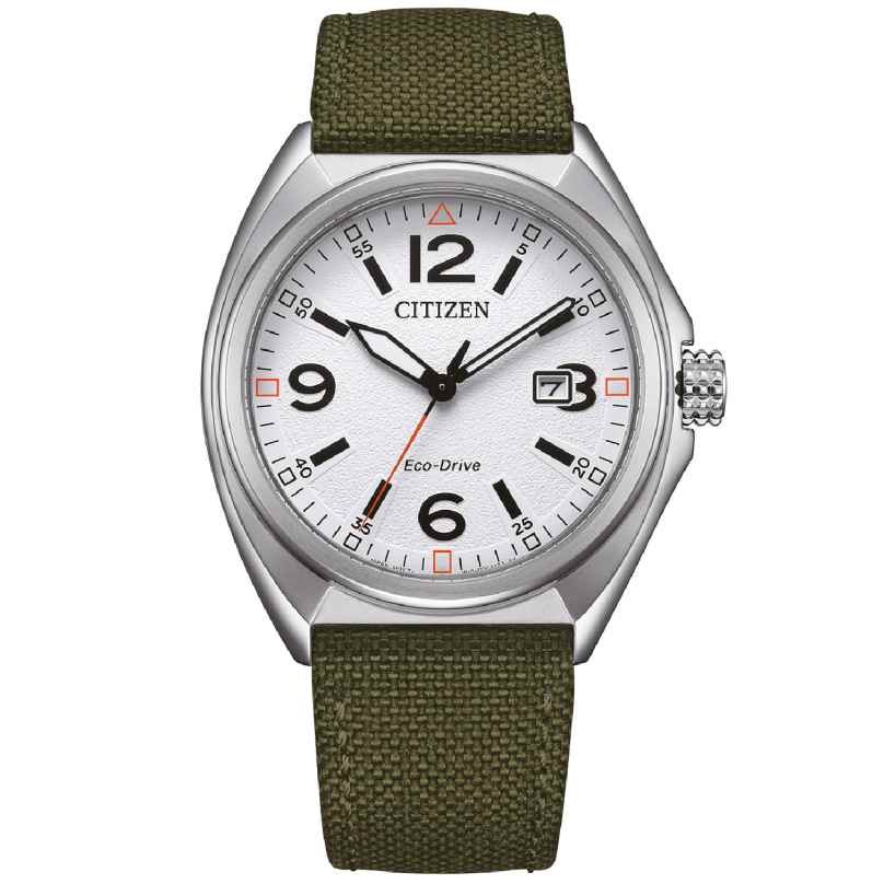 Citizen AW1571-09A Eco-Drive Solar Men's Watch Khaki 4974374344205