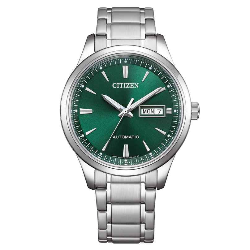 Citizen NY4058-79XE Herrenuhr Automatik Stahl/Grün 4974374343932