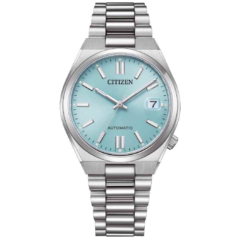 Citizen NJ0200-50L Armbanduhr Automatik Tsuyosa Hellblau 4974374345110