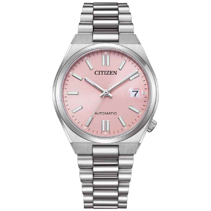 Citizen NJ0200-50Z Unisex Armbanduhr Automatik Tsuyosa Rosa 4974374345134