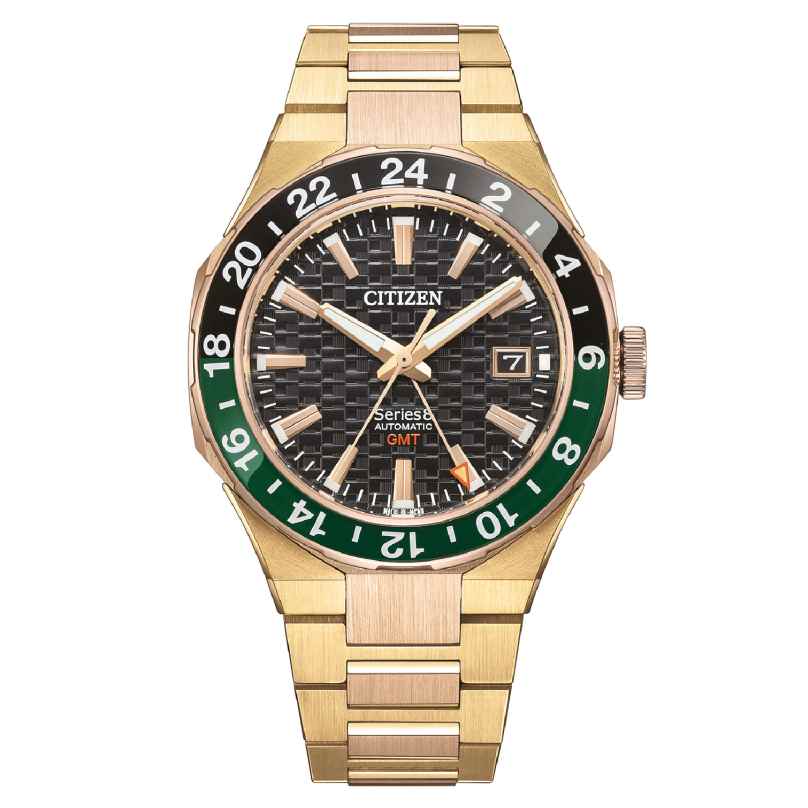 Citizen NB6033-51E Herren-Armbanduhr Automatik Series 8 Goldfarben 4974374344311