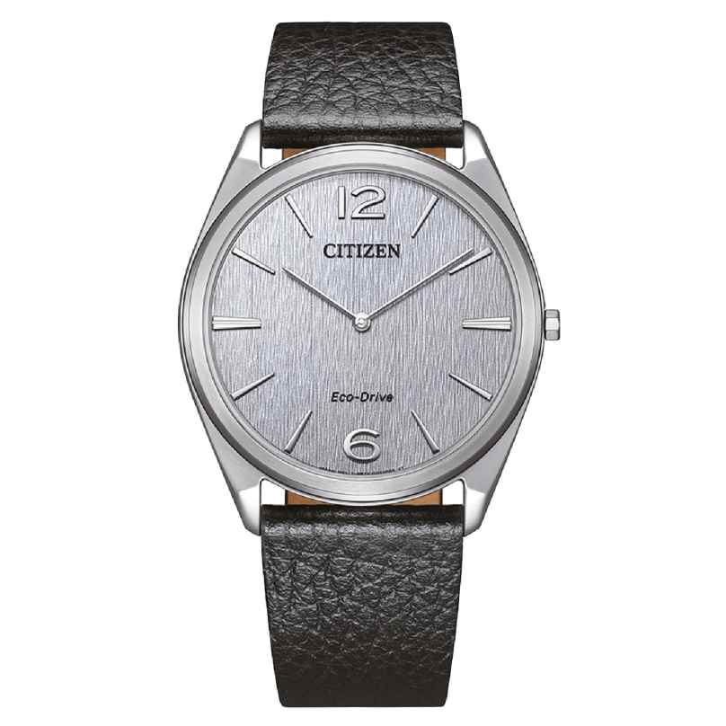 Citizen AR3120-16A Eco-Drive Solaruhr für Herren Suratto Schwarz/Silberfarben 4974374346841
