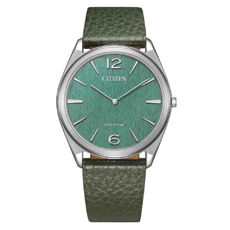 Citizen AR3120-32X Eco-Drive Herrenuhr Solar Suratto Grün 4974374346834