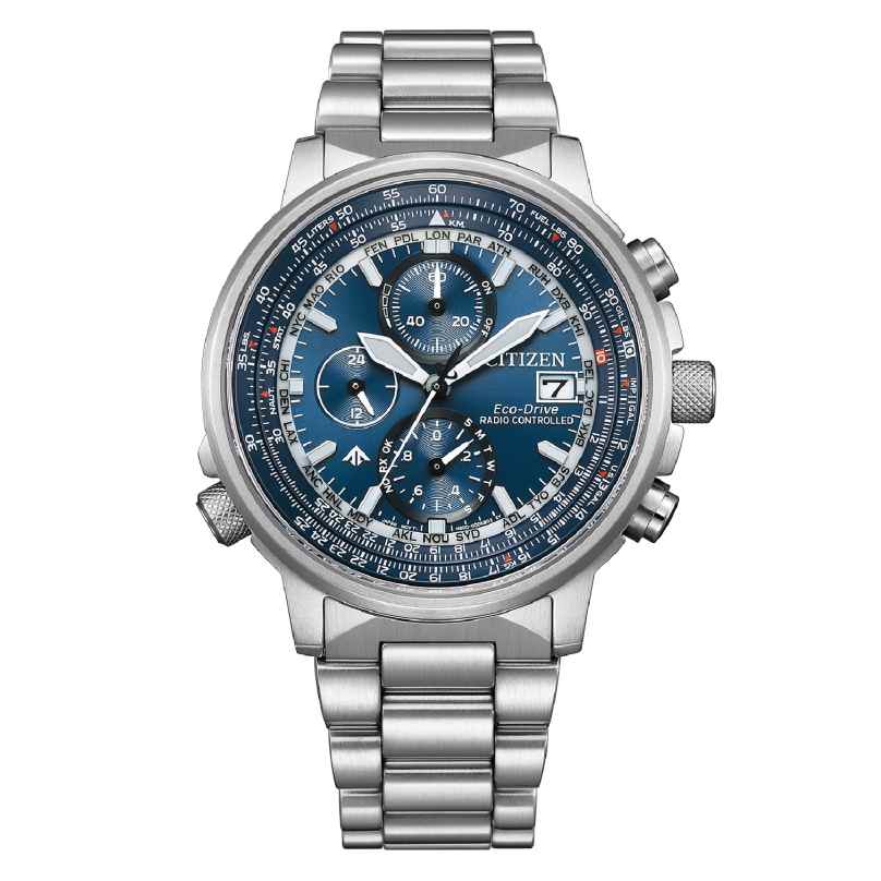 Citizen AT8300-58L Eco-Drive Promaster Sky Funk Fliegeruhr für Herren Blau 4974374346872
