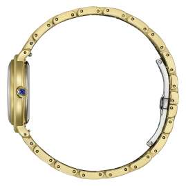 Citizen EM1099-57L Eco-Drive Solar Damenuhr Goldfarben/Blau