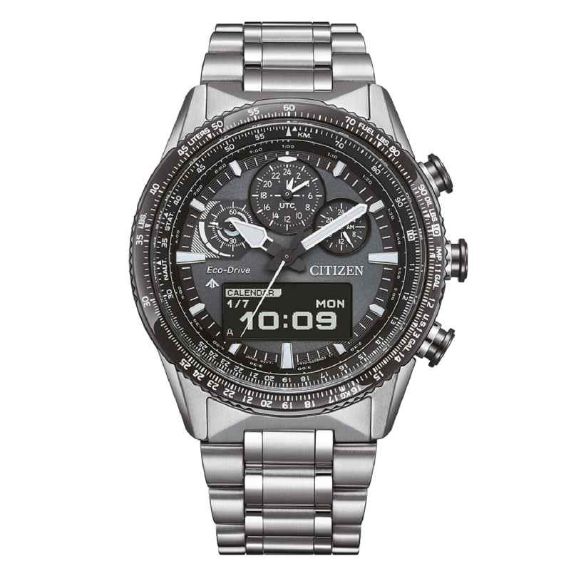 Citizen JV2006-55H Eco-Drive Promaster Sky Fliegeruhr für Herren Grau 4974374346223