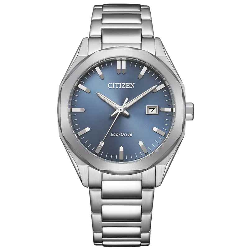 Citizen BM7620-83M Eco-Drive Solar Herrenuhr Stahl/Blaugrau 4974374348067