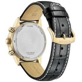 Citizen CA4723-03A Eco-Drive Men's Watch Classic Chronograph Rose Gold Tone