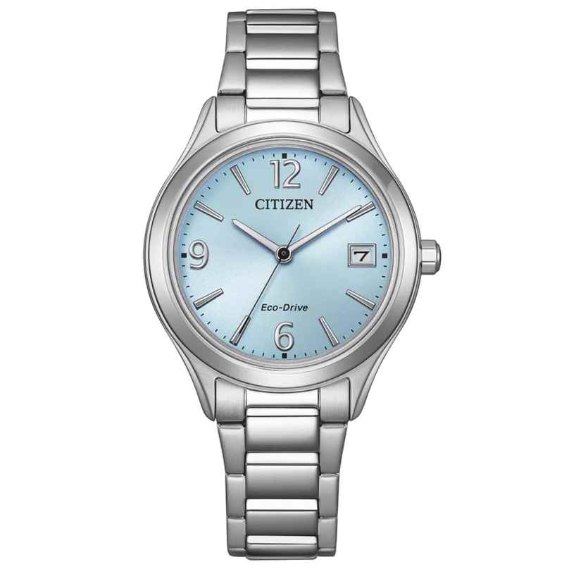 Citizen FE6121-67L Eco-Drive Damen-Solaruhr Stahl/Hellblau 4974374347756