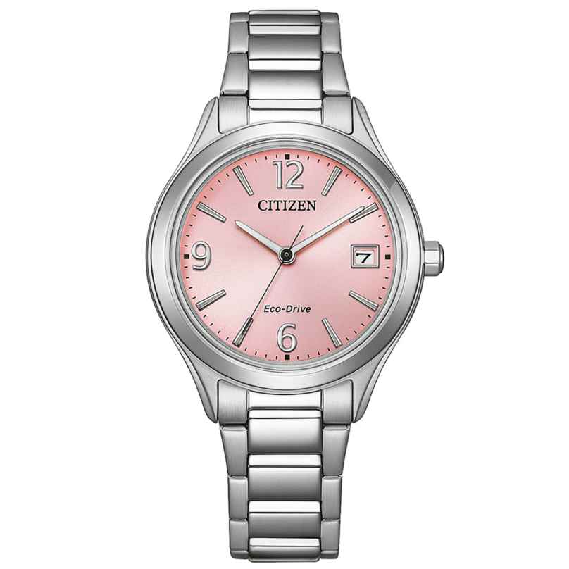 Citizen FE6121-67X Eco-Drive Solaruhr für Damen Stahl/Rosafarben 4974374347749
