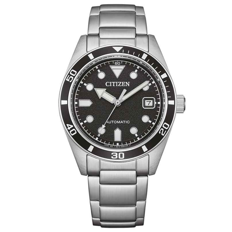 Citizen NJ0221-50E Automatik Unisex-Uhr Edelstahl/Schwarz 10 bar 4974374348173
