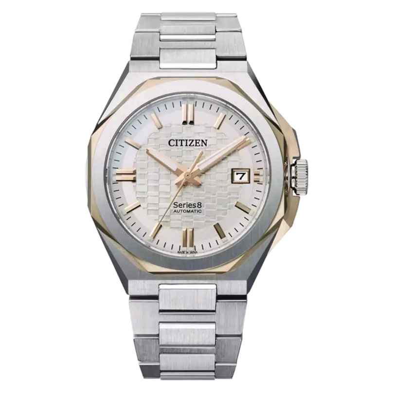 Citizen NB6084-50A Herrenarmbanduhr Automatik Series 8 Zweifarbig 4974374349613