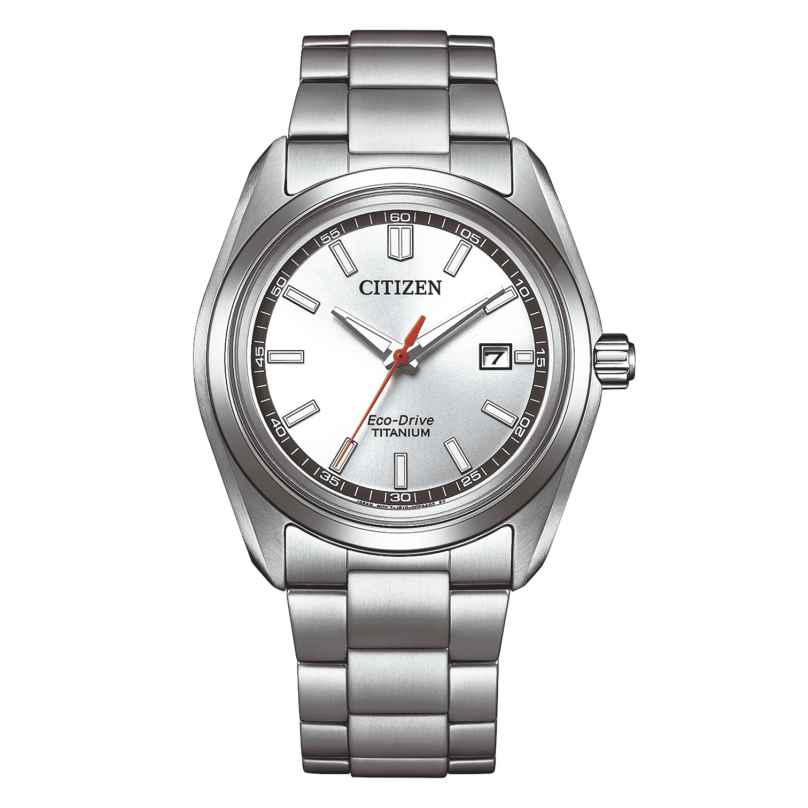 Citizen AW1900-50A Eco-Drive Herrenuhr Solar Titan/Silberfarben 4974374350589
