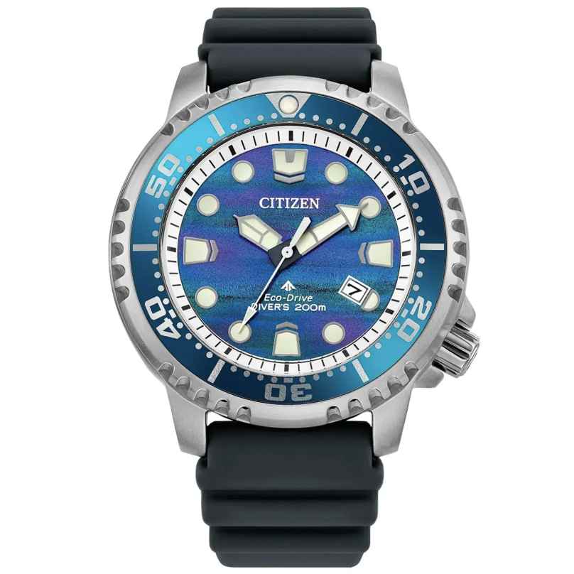 Citizen BN0167-09W Promaster Eco-Drive Taucheruhr Blue Ocean LE 4974374350381