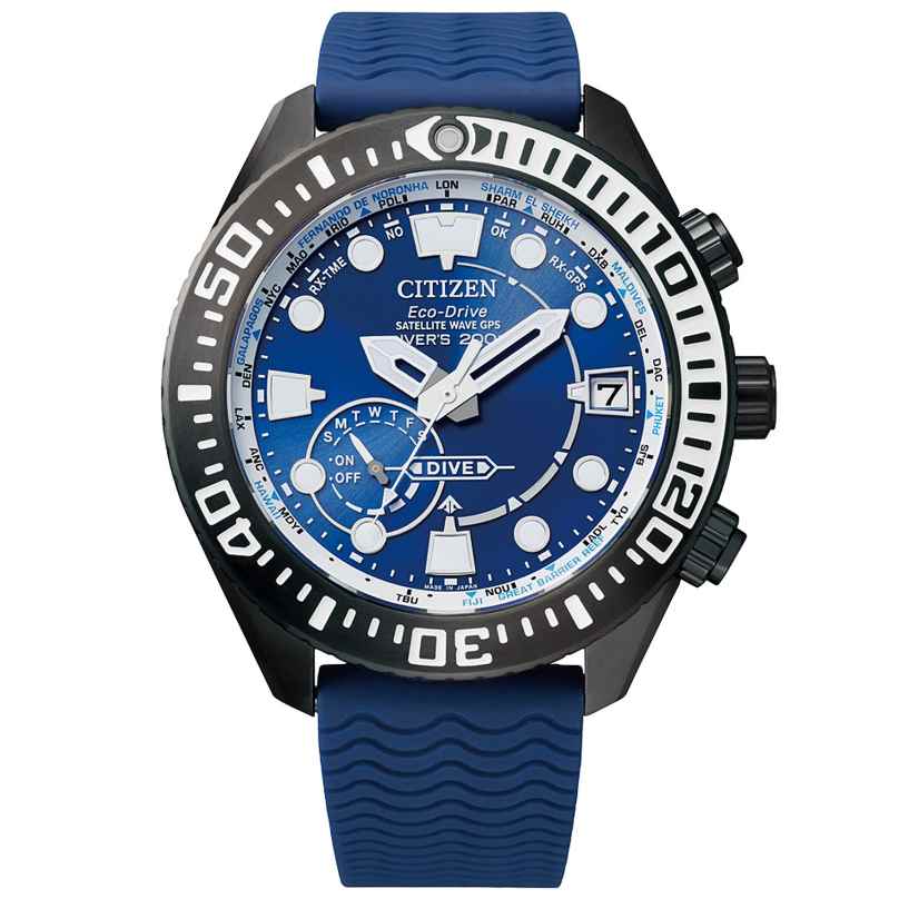 Citizen CC5006-06L Eco-Drive Herren-Taucheruhr Satellite Wave GPS 4974374298102