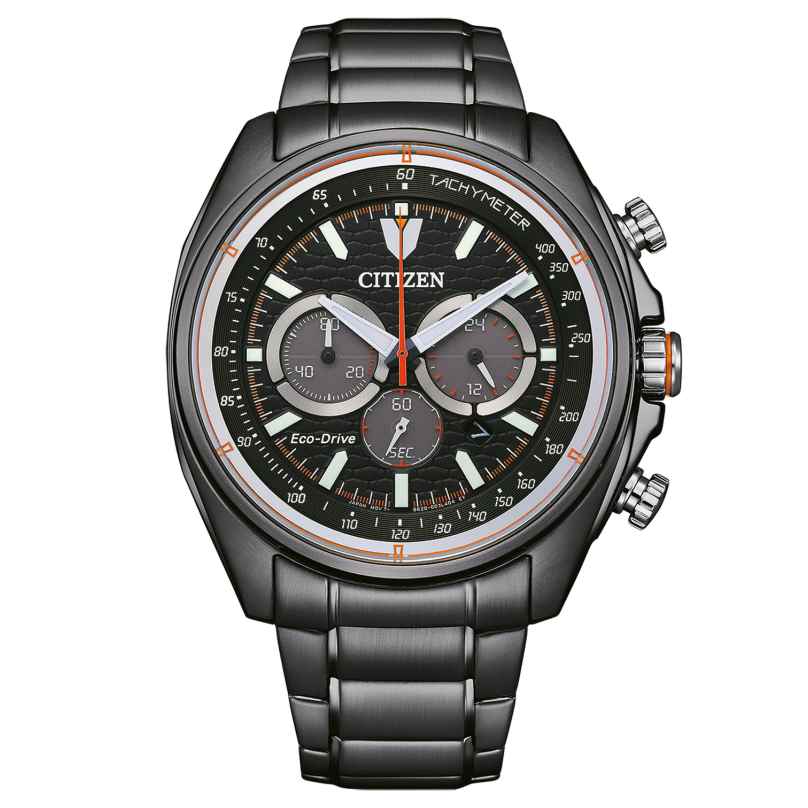 Citizen CA4567-82H Eco-Drive Men's Watch Chronograph Anthracite 4974374334114