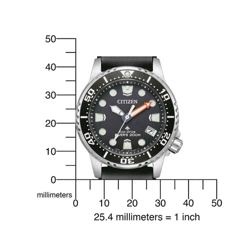Citizen Promaster EcoDrive Unisex Diver´s Watch Black EO202008E