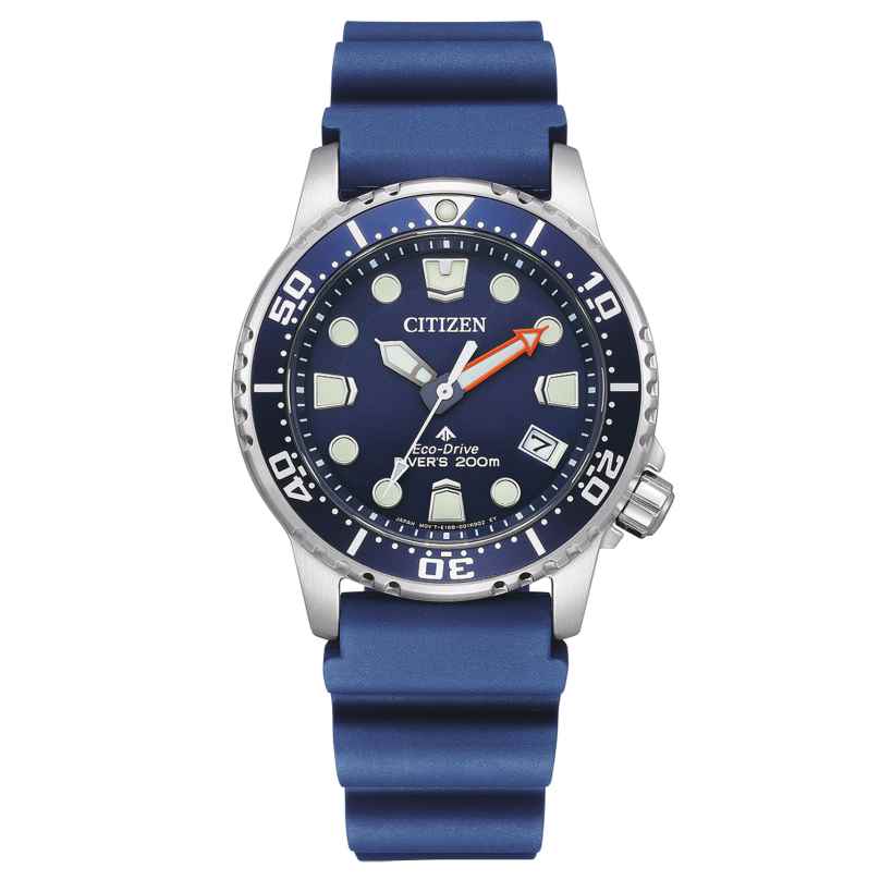 Citizen EO2021-05L Promaster Eco-Drive Diving Watch in Unisex Size Blue 4974374335586