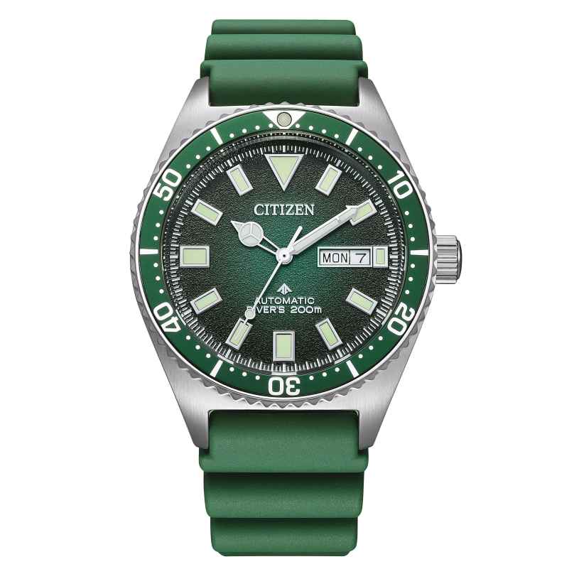 Citizen NY0121-09X Promaster Marine Men's Diving Watch Automatic Green 4974374338211