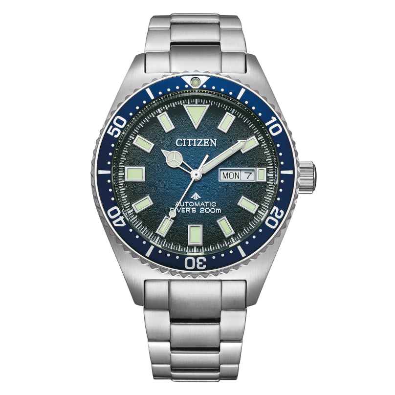 Citizen NY0129-58L Promaster Marine Men's Dive Watch Automatic Steel/Blue 4974374338273
