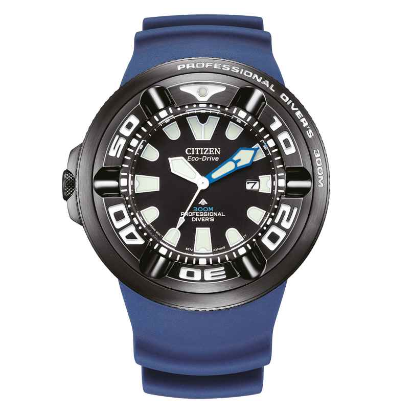 Citizen BJ8055-04E Promaster Eco-Drive Solar Diver's Watch 30 bar Blue 4974374340399