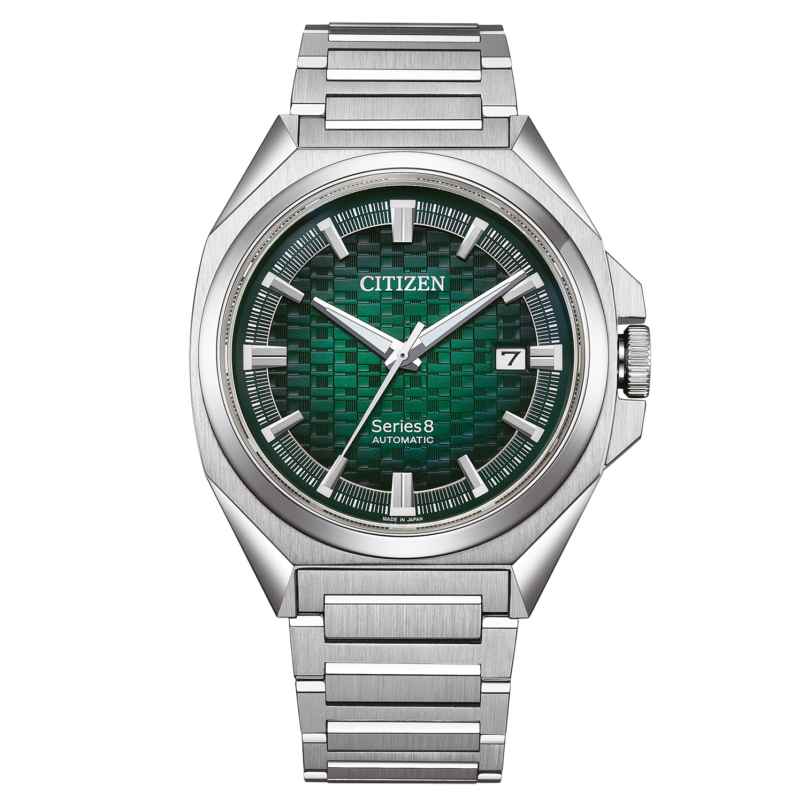 Citizen NB6050-51W Men's Wristwatch Automatic Series 8 Green 4974374340337