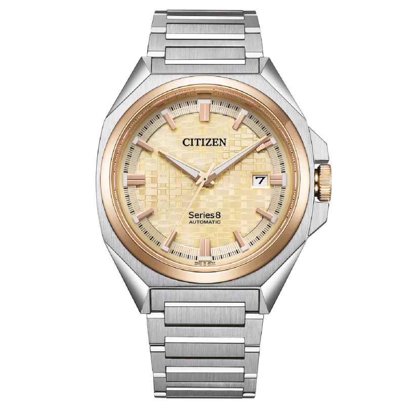 Citizen NB6059-57P Men's Wristwatch Automatic Series 8 Two-Colour 4974374340344