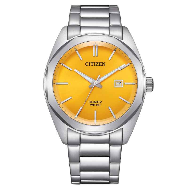 Citizen BI5110-54Z Men's Watch Quartz Steel/Yellow 4974374336965