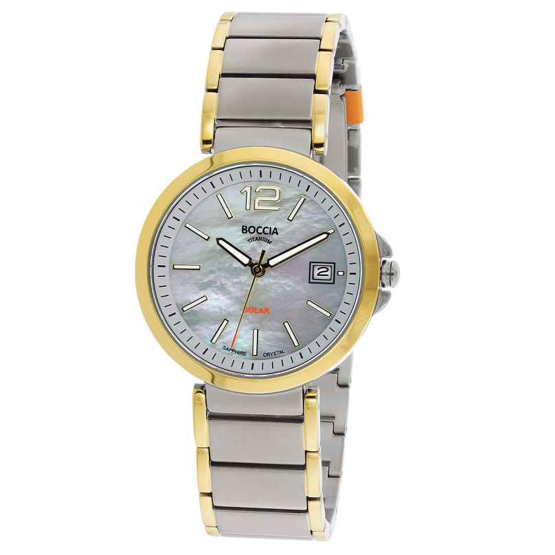 Boccia 3332-02 Solar Women's Watch Titanium with Sapphire Crystal 4040066266473