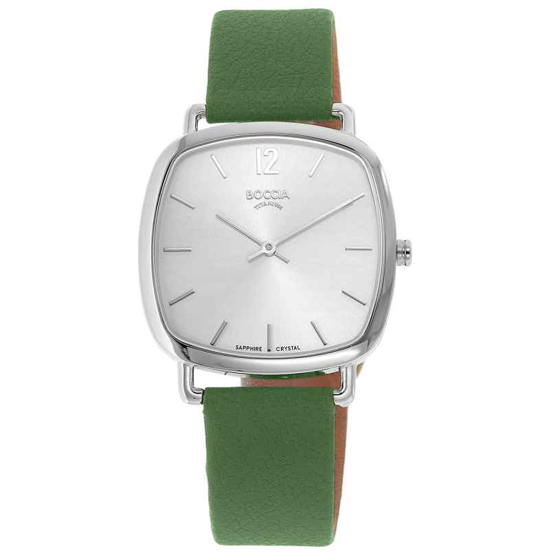 Boccia 3334-02 Titanium Ladies' Watch Green 4040066267739
