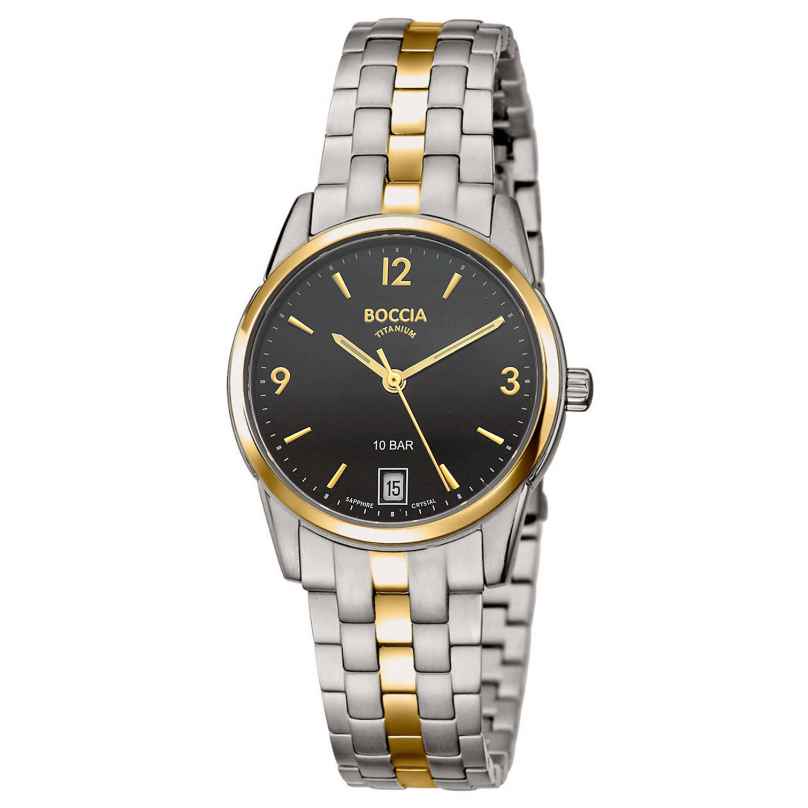 Boccia 3272-05 Women's Wristwatch Titanium Two-Colour 4040066268576