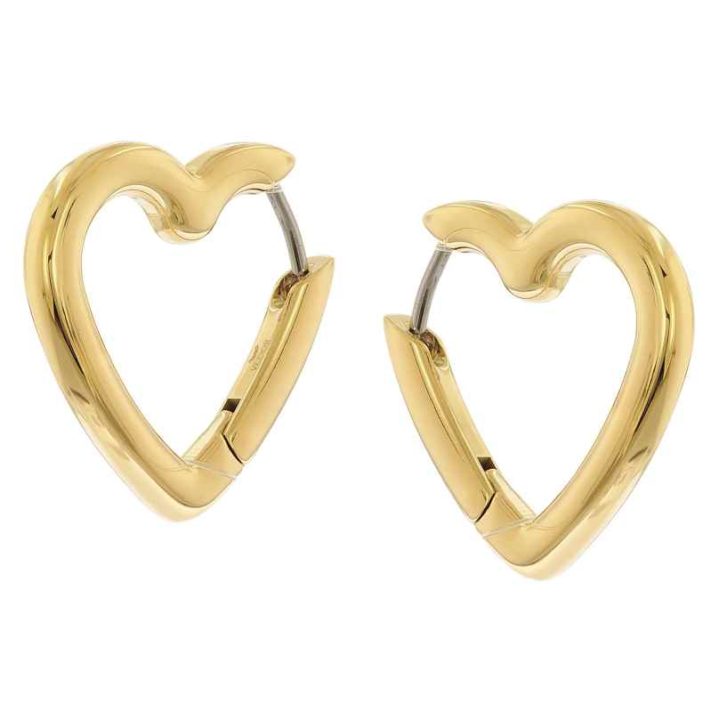 Boccia 05099-02 Women's Hoop Earrings Titanium Heart 4040066287751