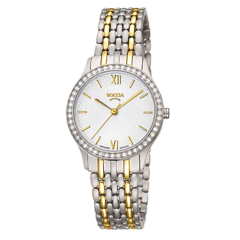 Boccia 3376-02 Ladies' Watch Titanium with Sapphire Crystal Two Tone 4040066290751