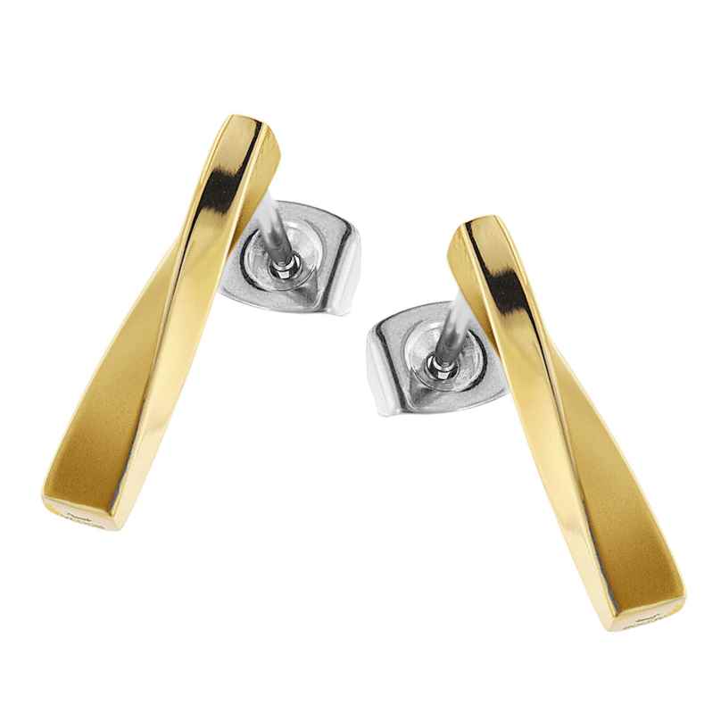 Boccia 05035-05 Damen-Ohrstecker Ohrringe Titan Goldfarben 4040066294278