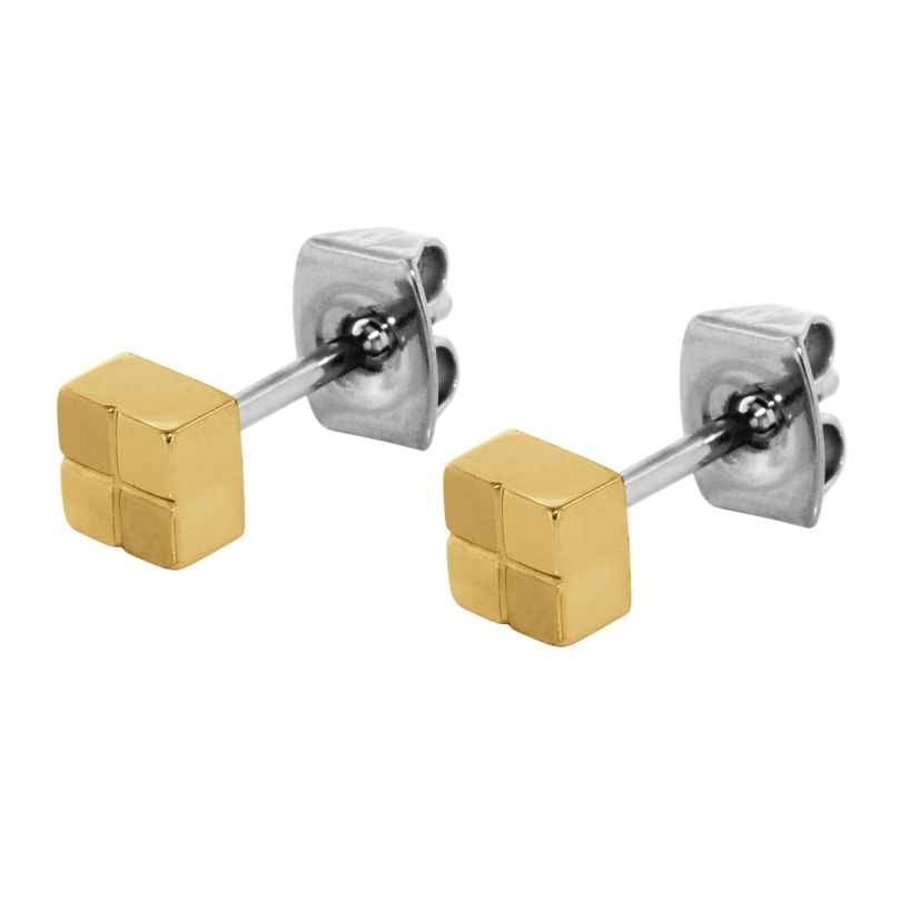 Boccia 0518-04 Damen-Ohrringe Ohrstecker Titan vergoldet 4040066295572