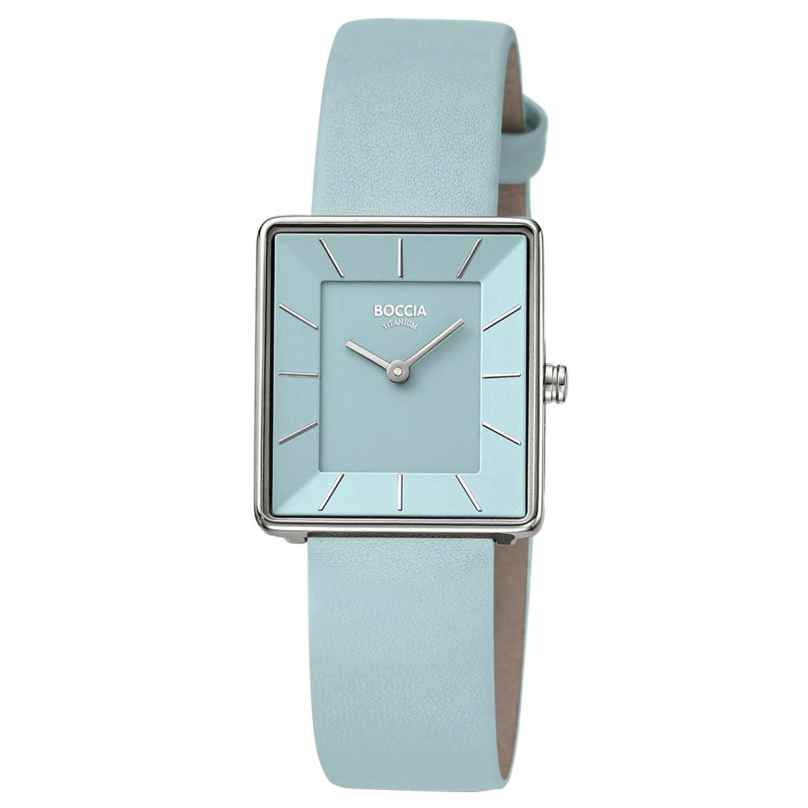 Boccia 3351-02 Ladies' Wristwatch Titanium Light Blue 4040066277301