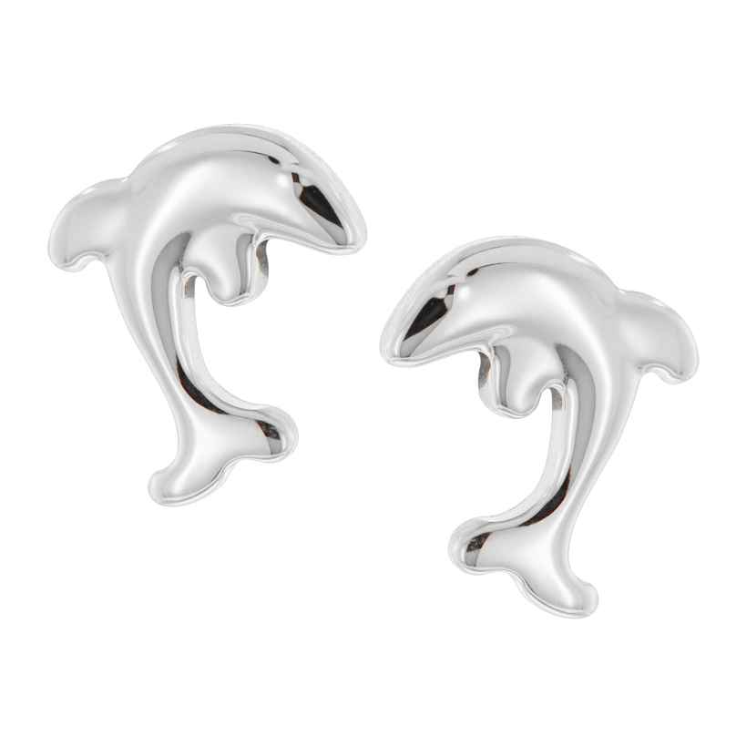 Boccia 05075-01 Children's Stud Earrings Titanium Dolphin 4040066280363