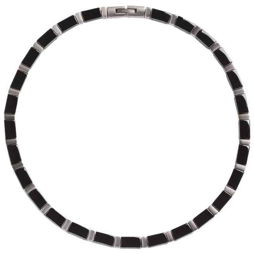 Boccia 0845-04 Damen-Halskette Titan/Keramik Schwarz 4040066207612