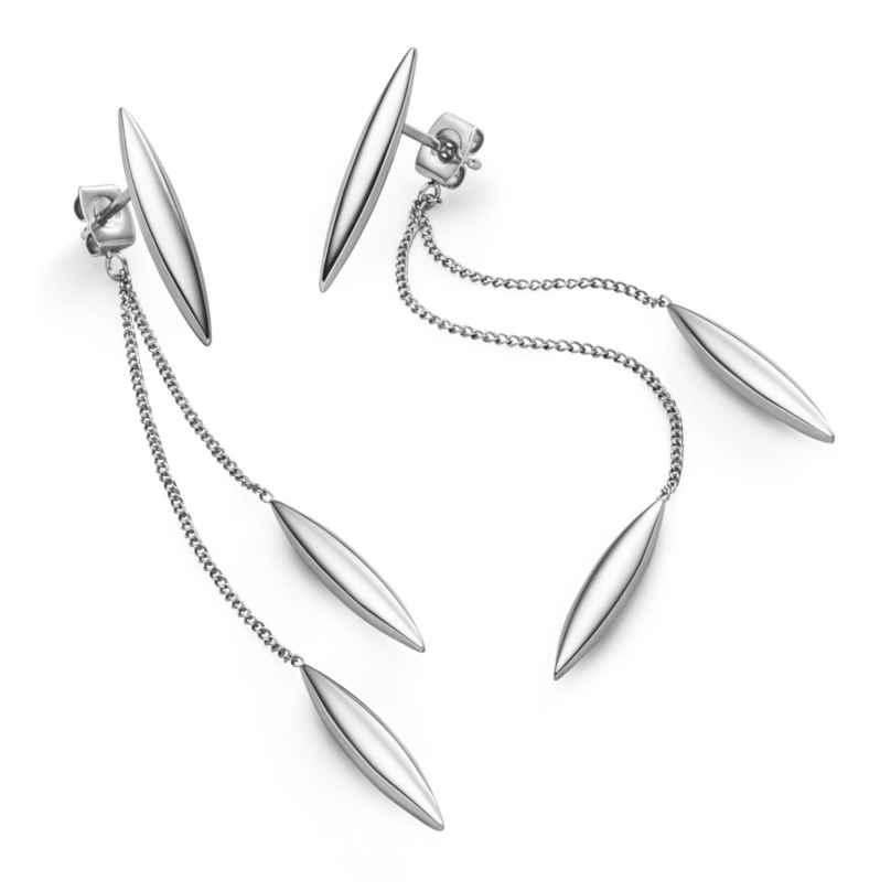 Boccia 05074-01 Women's Dangle Earrings Titanium 4040066279503