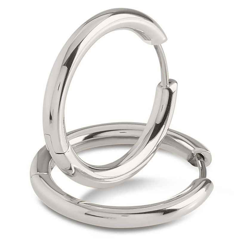 Boccia 05072-01 Women's Hoop Earrings Titanium 23 mm 4040066279374