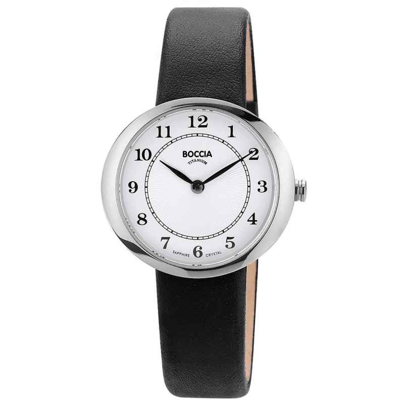 Boccia 3344-05 Ladies' Wristwatch Titanium Black 4040066282312
