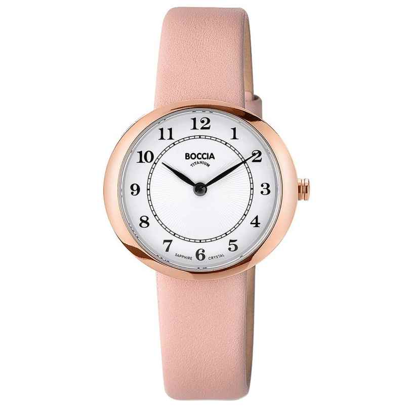 Boccia 3344-07 Ladies' Wristwatch Titanium Pink 4040066282350