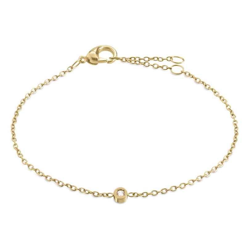 Boccia 03058-04 Women's Bracelet Gold-Plated Titanium with Diamond 4040066283098