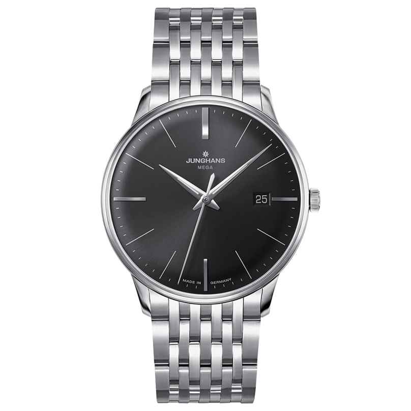 Junghans 58/4503.46 Meister Mega Herren-Funkuhr mit Stahlband 4000897396473