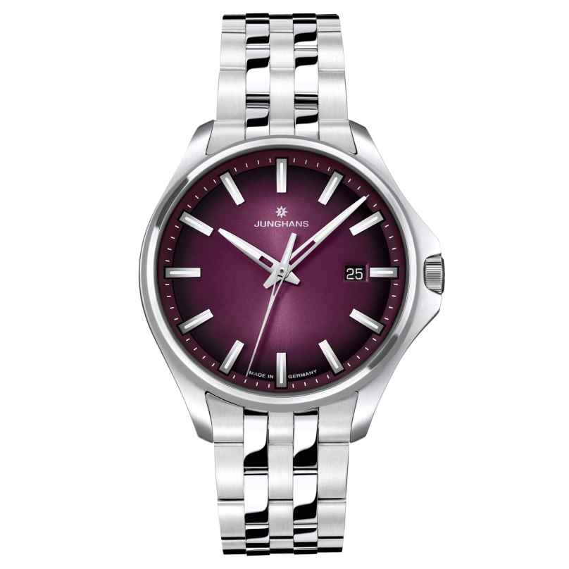 Junghans 47/4532.44 Damenuhr Quarz Meister S Violett 35 mm 4000897396688
